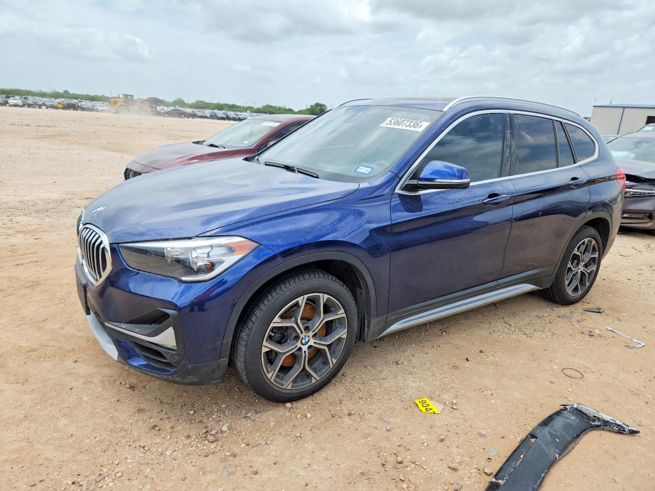 2020 BMW X1 sDrive28i, VIN WBXJG7C07L5P29031 — Undercarriage