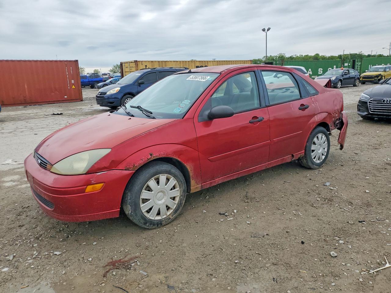 2004 Ford Focus SE, VIN 1FAFP34374W183806 — Зад
