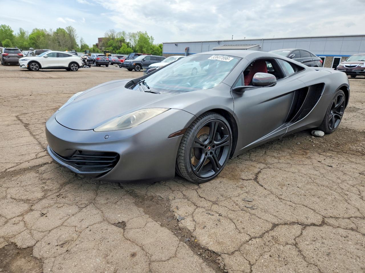 2012 McLaren MP4-12C, VIN SBM11AAAXCW000238 — Rear end