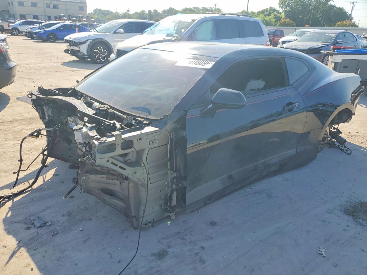 2019 Chevrolet Camaro 2SS, VIN 1G1FH1R76K0107364 — Stripped