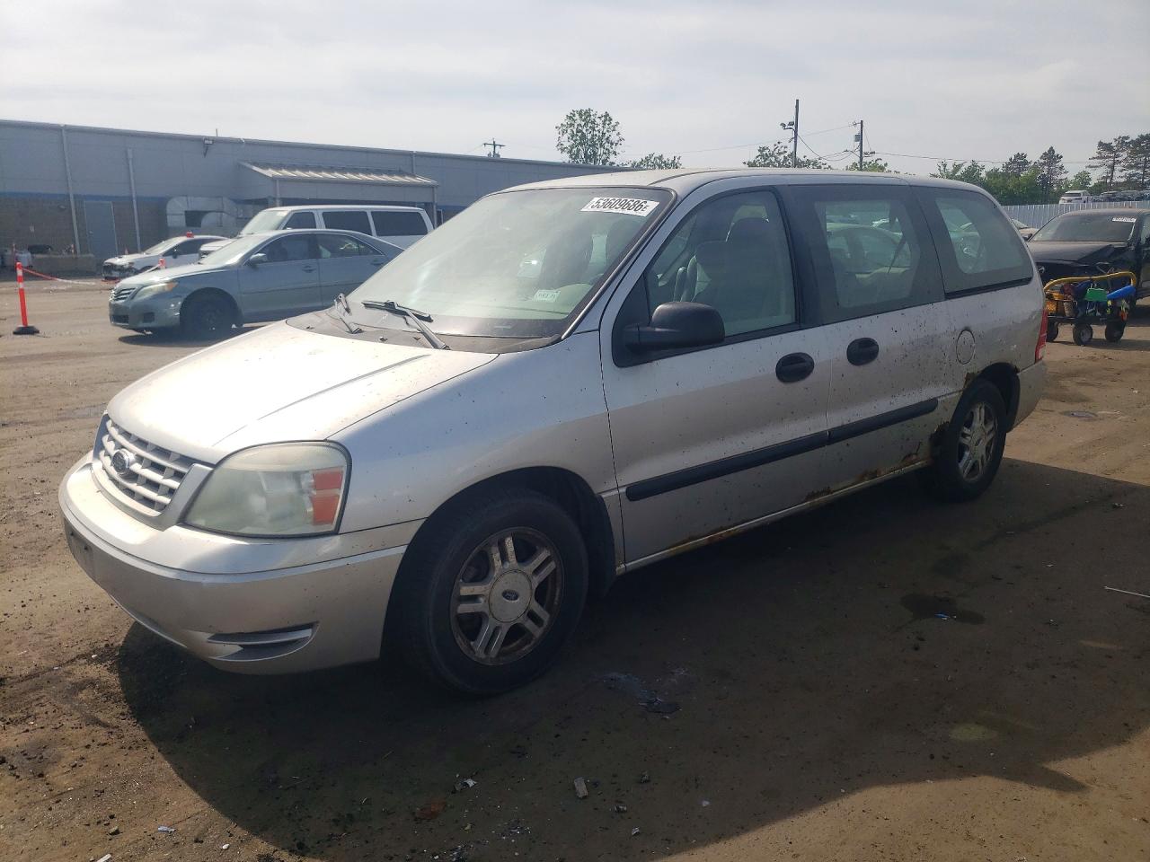 2004 Ford Freestar S, VIN 2FMZA50614BA10901 — Rear end