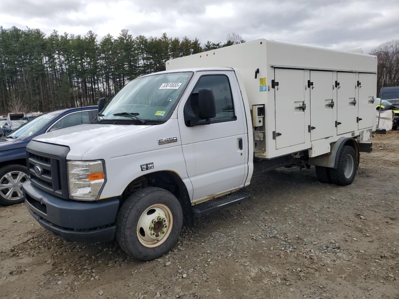 2019 Ford Econoline Commercial, VIN 1FDXE4FS1KDC07794 — Minor dents and scratches