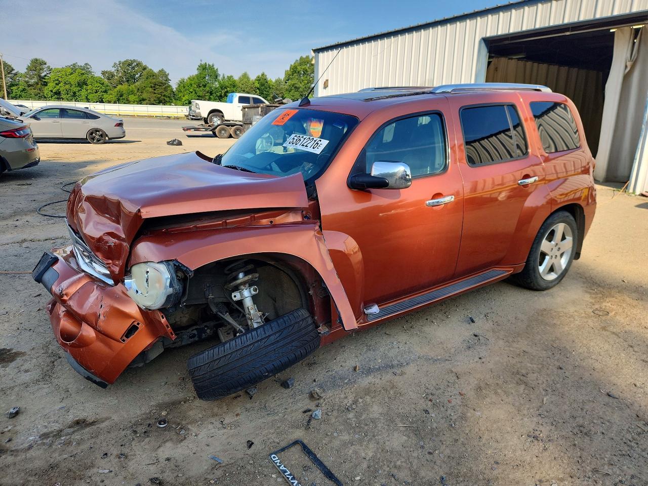 2007 Chevrolet HHR LT, VIN 3GNDA33P37S611983 — Перед
