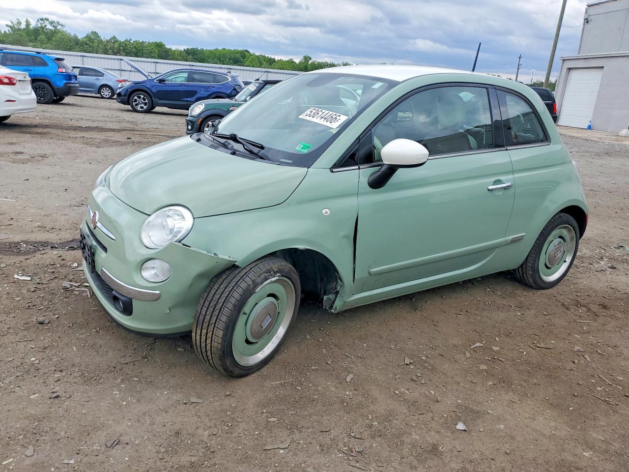 2015 FIAT 500 1957 Edition, VIN 3C3CFFCR3FT575556 — Undercarriage