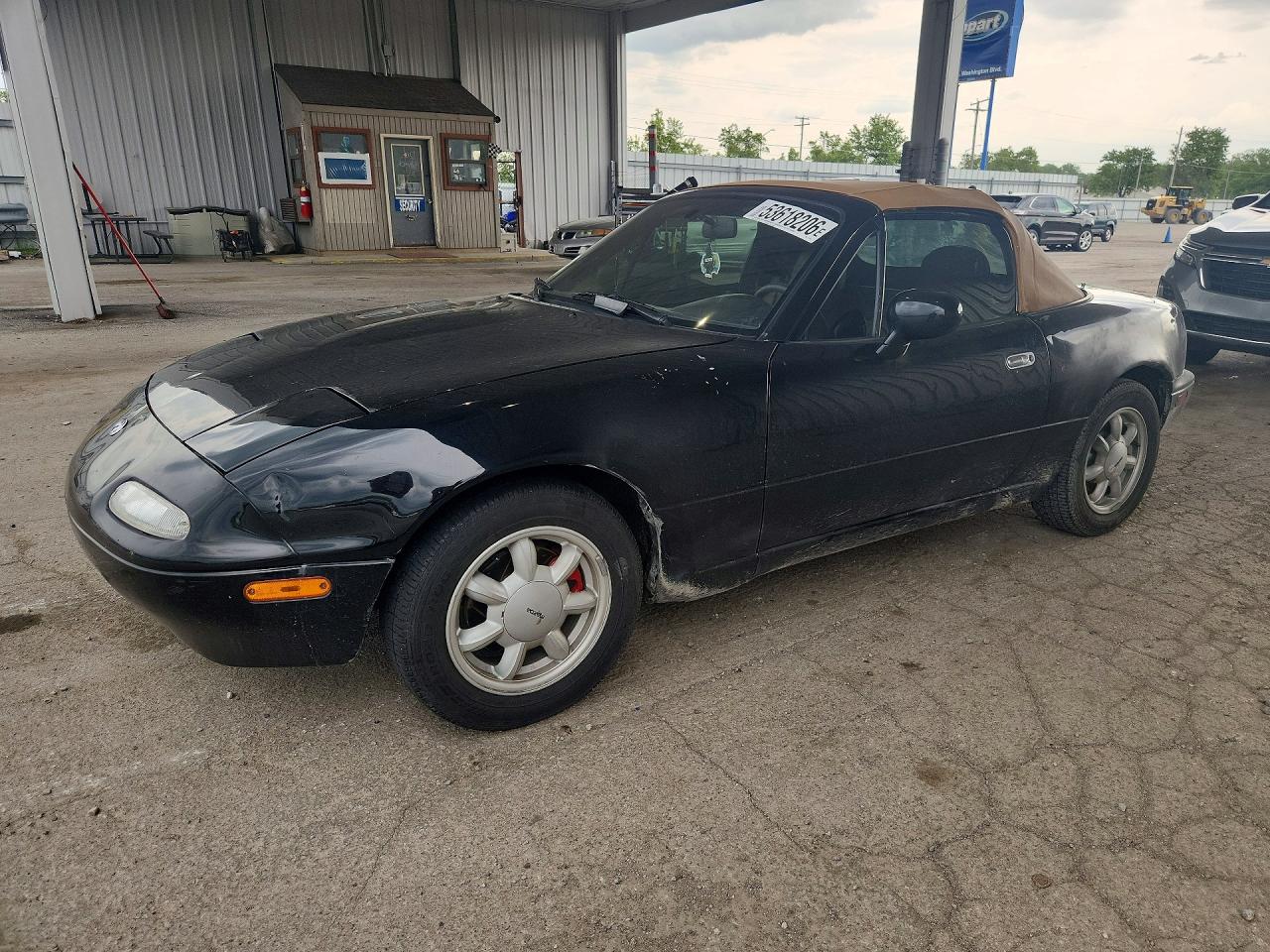 1996 Mazda MX-5 Miata, VIN JM1NA3539T0717945 — Hail