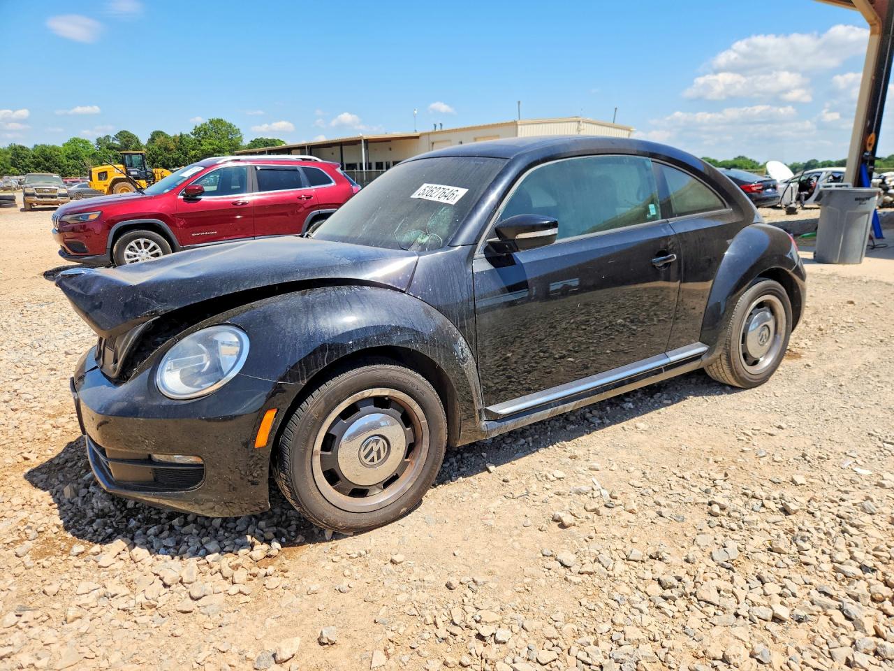 2012 Volkswagen Beetle 2.5L PZEV, VIN 3VWJP7AT2CM629646 — Пожар в салоне