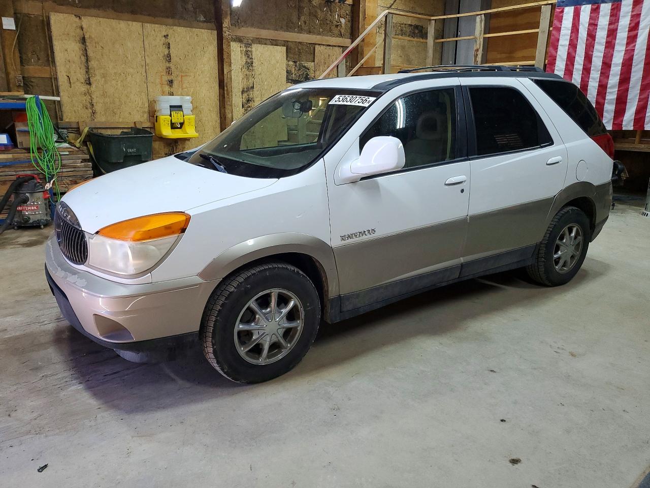 2002 Buick Rendezvous CXL, VIN 3G5DB03E22S505110 — Normal wear