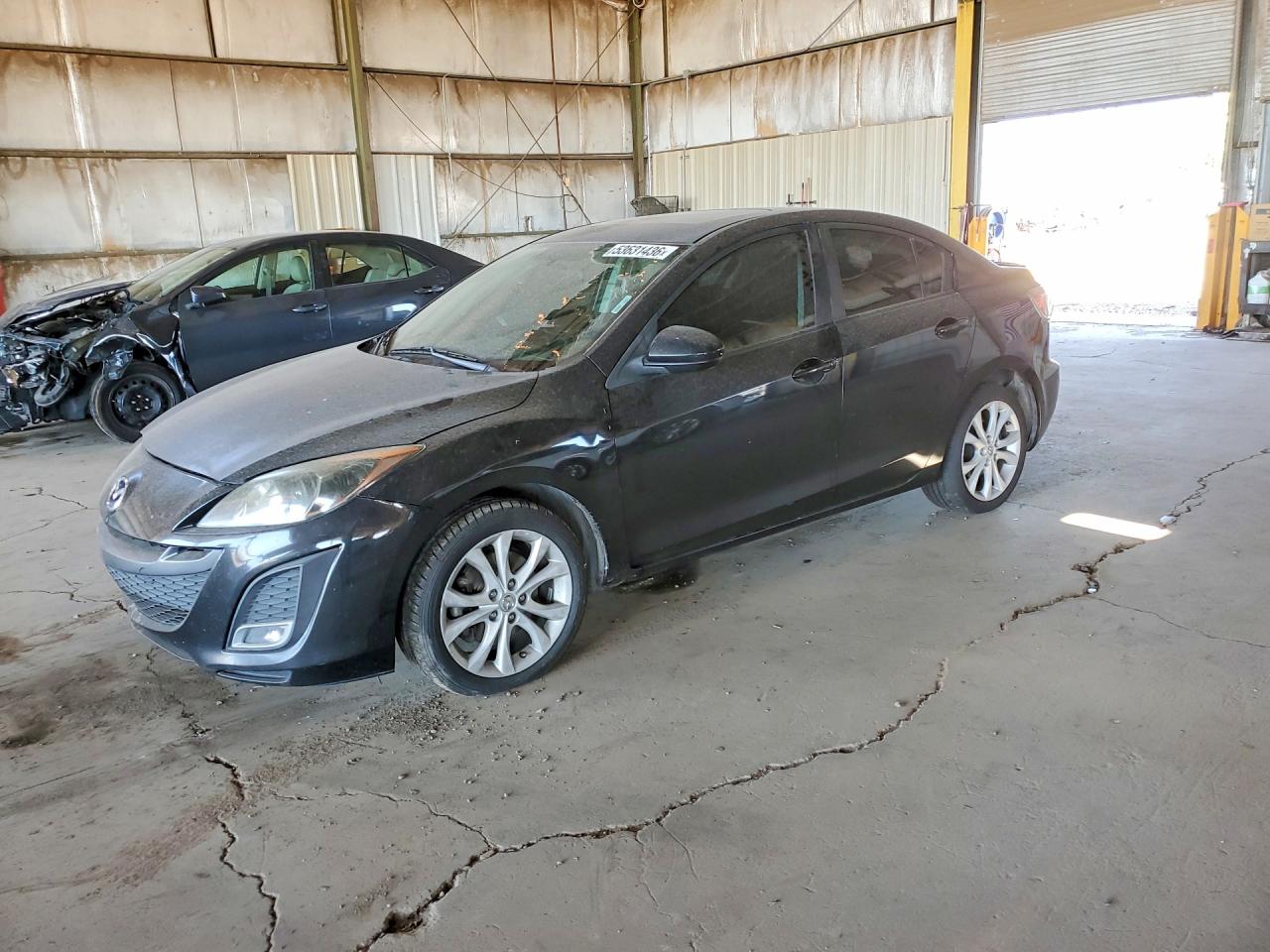 2010 Mazda 3 S Grand Touring, VIN JM1BL1S52A1316199 — Rear end