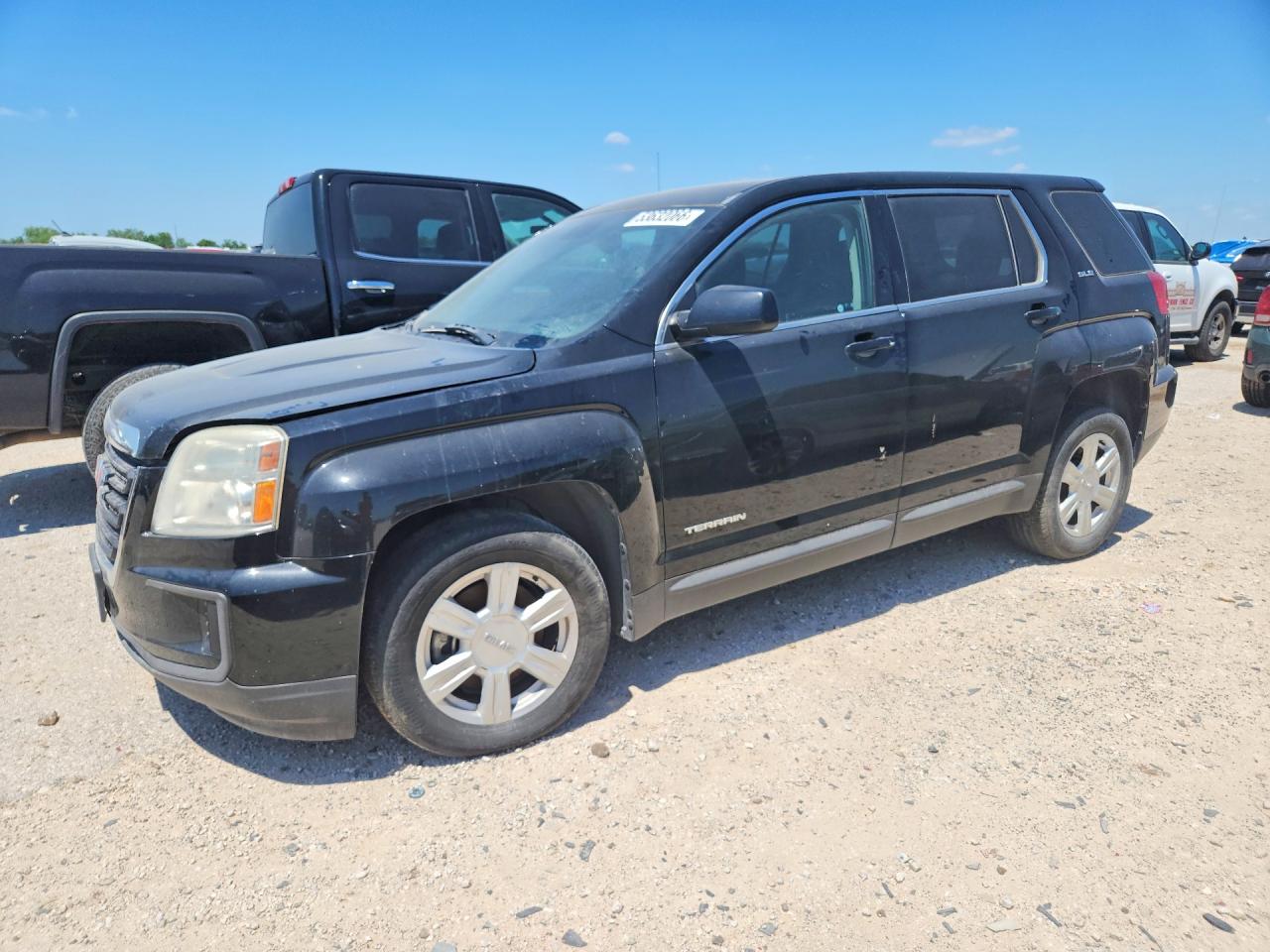 2016 GMC Terrain SLE, VIN 2GKALMEK7G6164283 — Auction photo