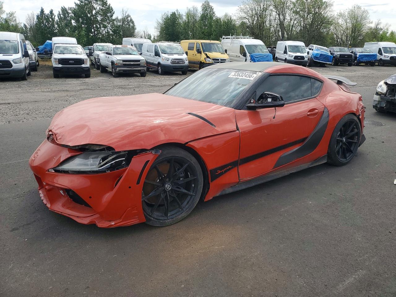 2024 Toyota Supra 45th Anniversary Edition, VIN WZ1DB0G06RW065738 — Front end
