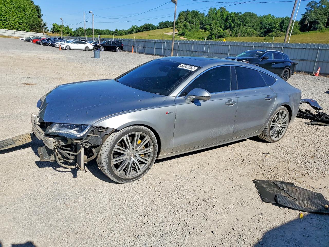 2015 Audi A7 Premium Plus, VIN WAUWGAFC2FN032681 — Перед