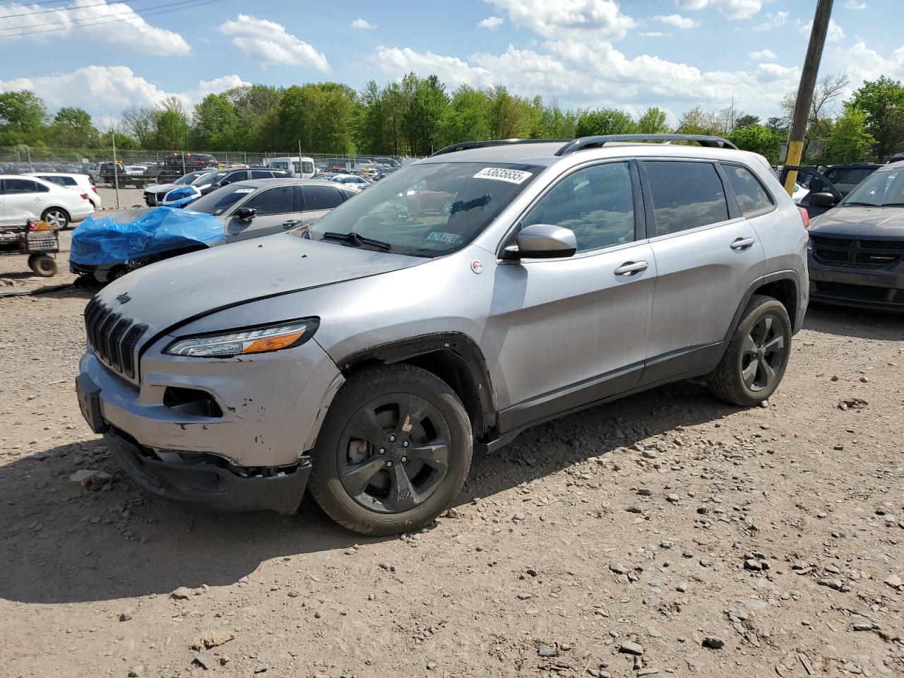 2017 Jeep Cherokee Limited, VIN 1C4PJMDS4HW636475 — Missing or altered VIN