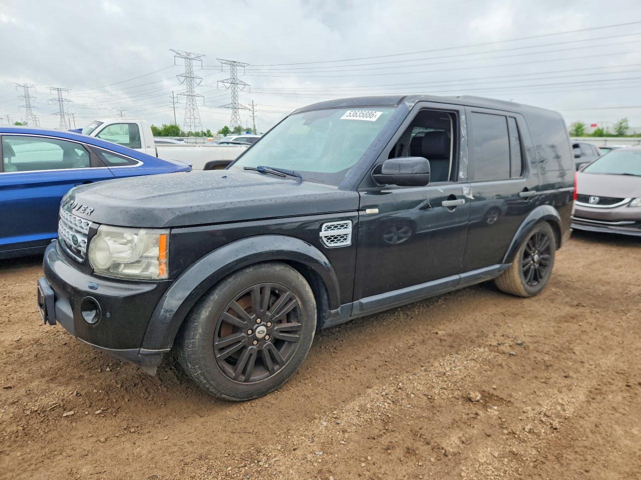 2012 Land Rover LR4 HSE, VIN SALAG2D40CA630889 — Normal wear