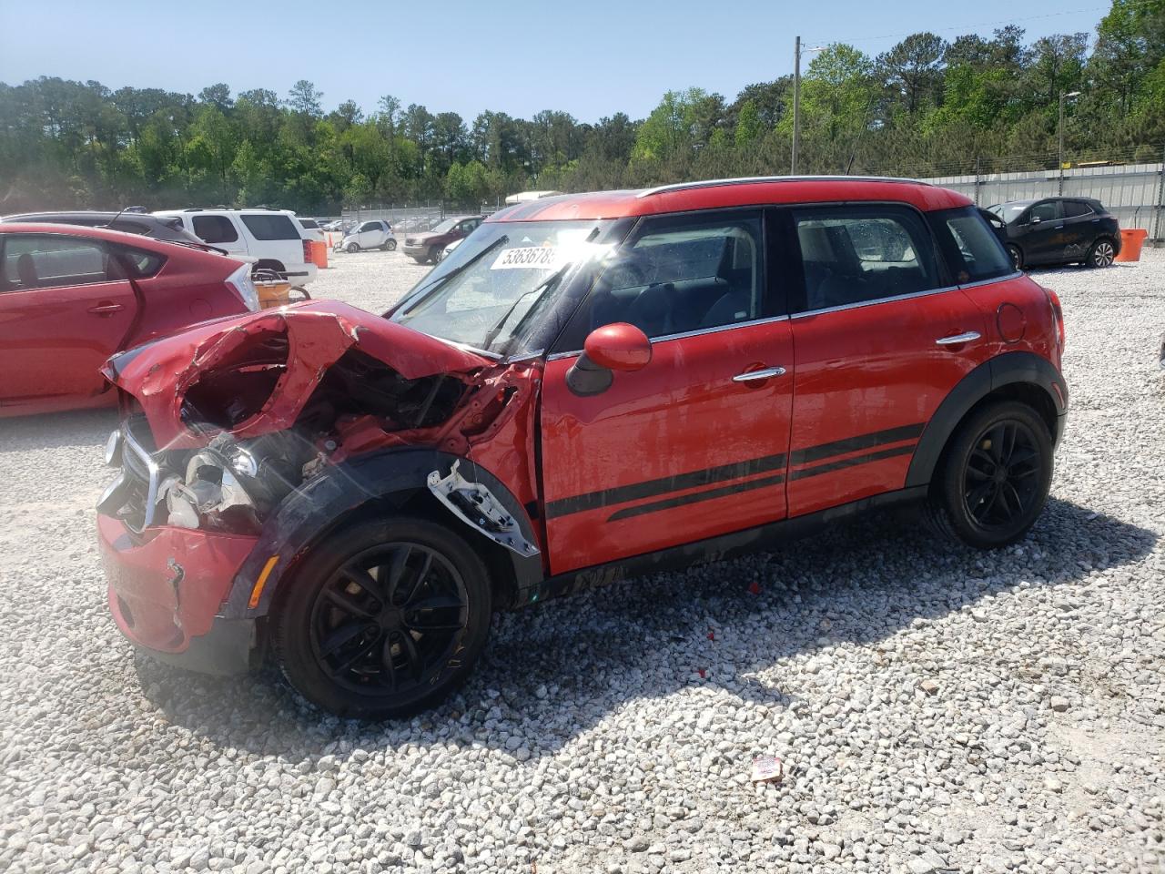 2015 MINI Countryman, VIN WMWZB3C56FWR44186 — Front end