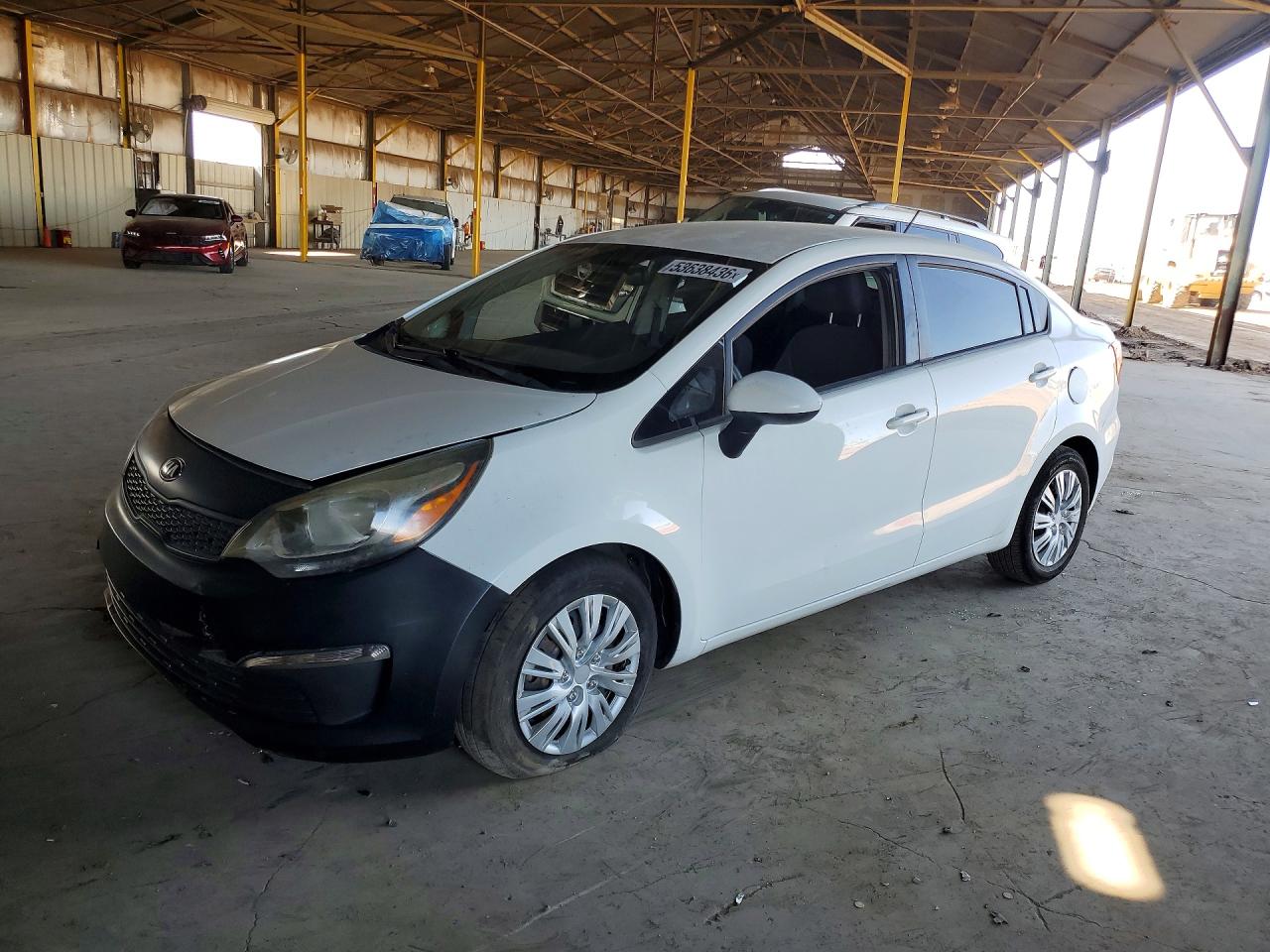 2016 Kia Rio LX, VIN KNADM4A32G6559723 — Front end