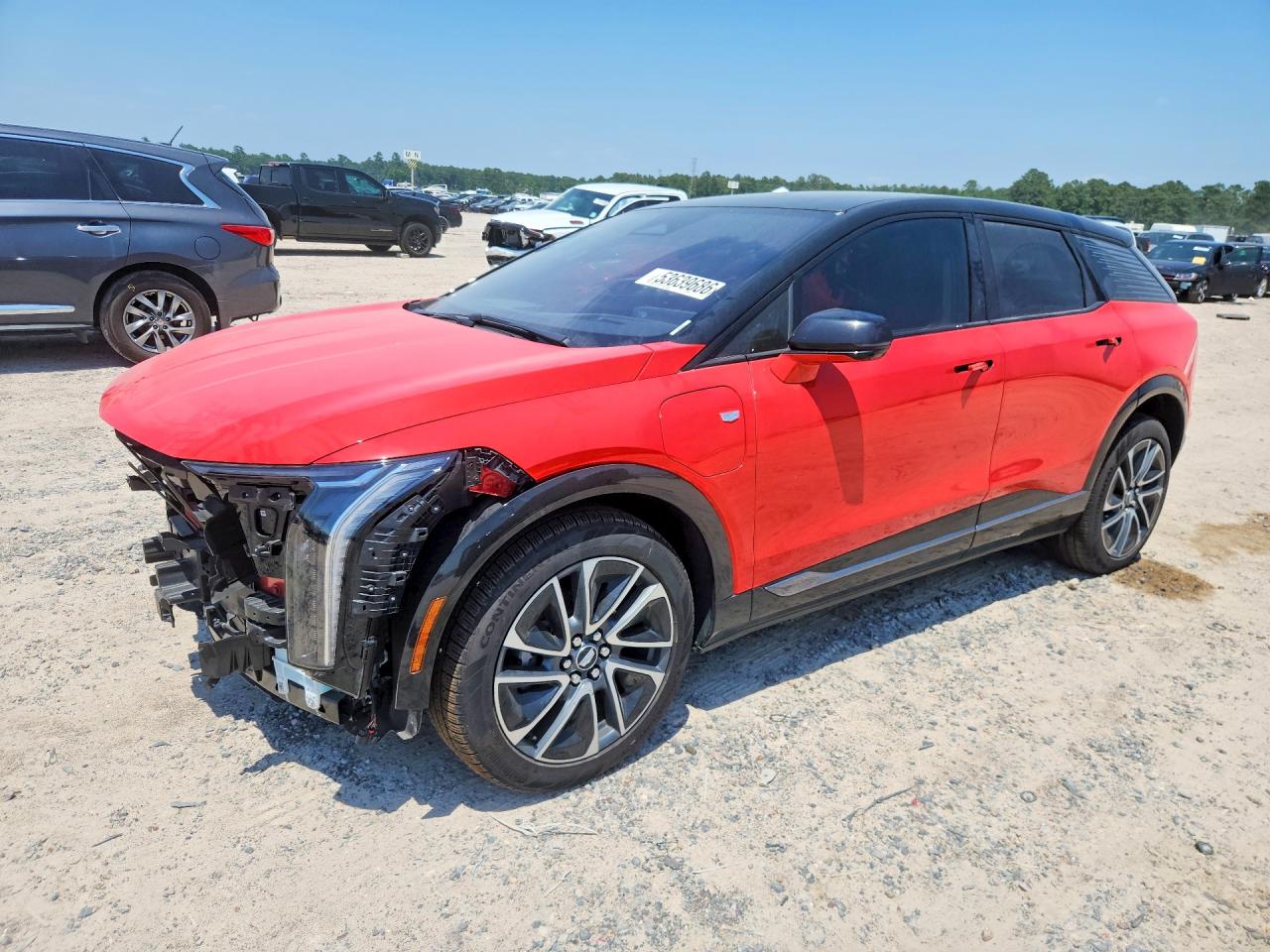 2026 Cadillac Optiq, VIN 3GYK3GM5XTS122564 — Front end