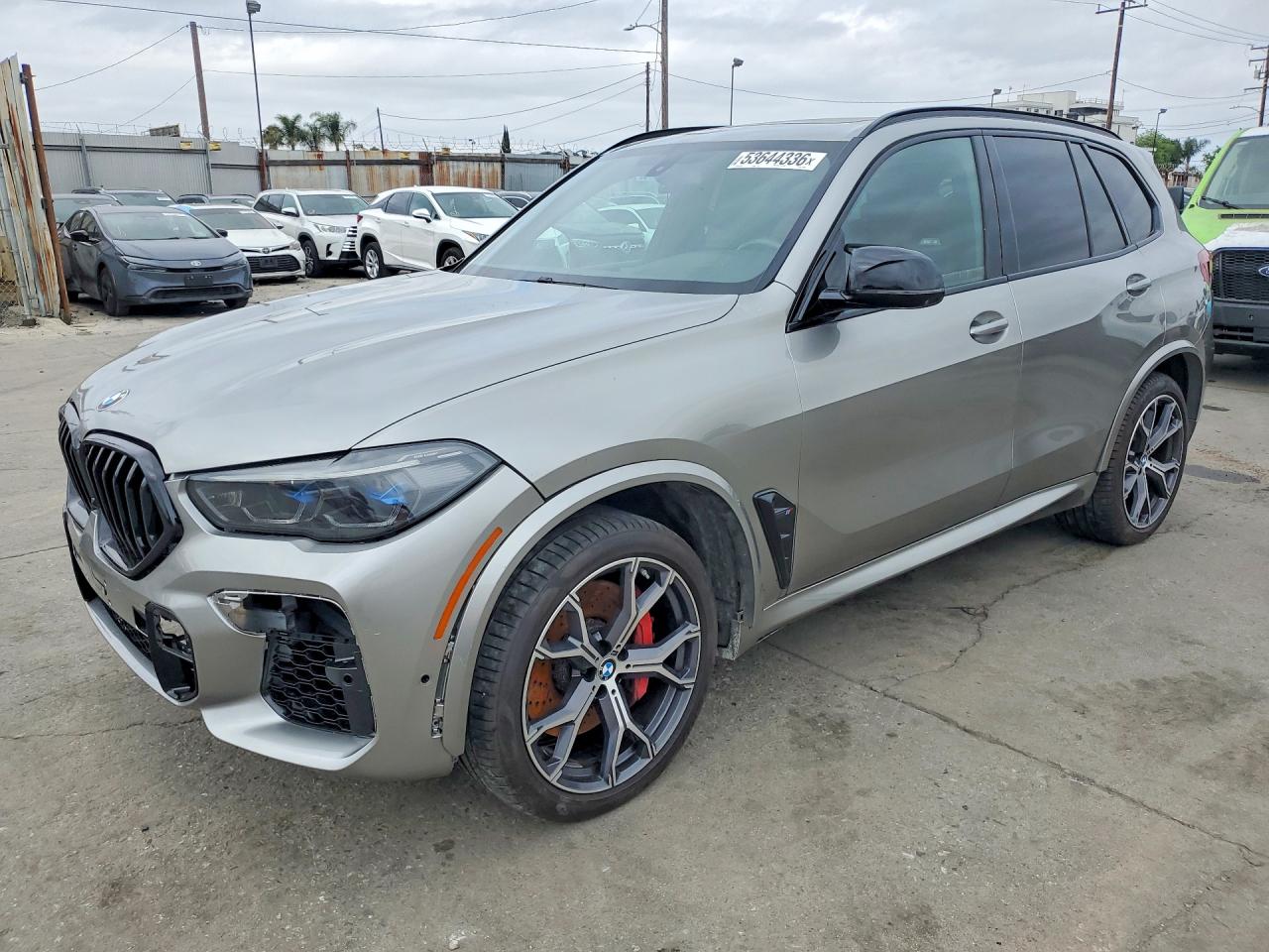 2022 BMW X5 M, VIN 5YMJU0C06N9L57309 — Front end