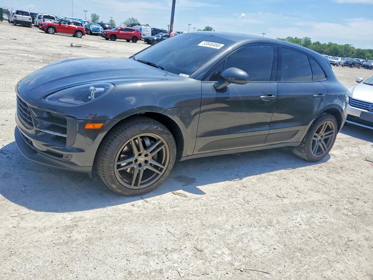 2021 Porsche Macan, VIN WP1AA2A55MLB01822 — Prior damage history