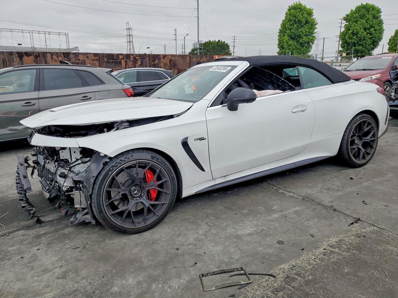 2025 Mercedes-Benz CLE 53 AMG, VIN W1KMK6CB9SF074809 — Front end