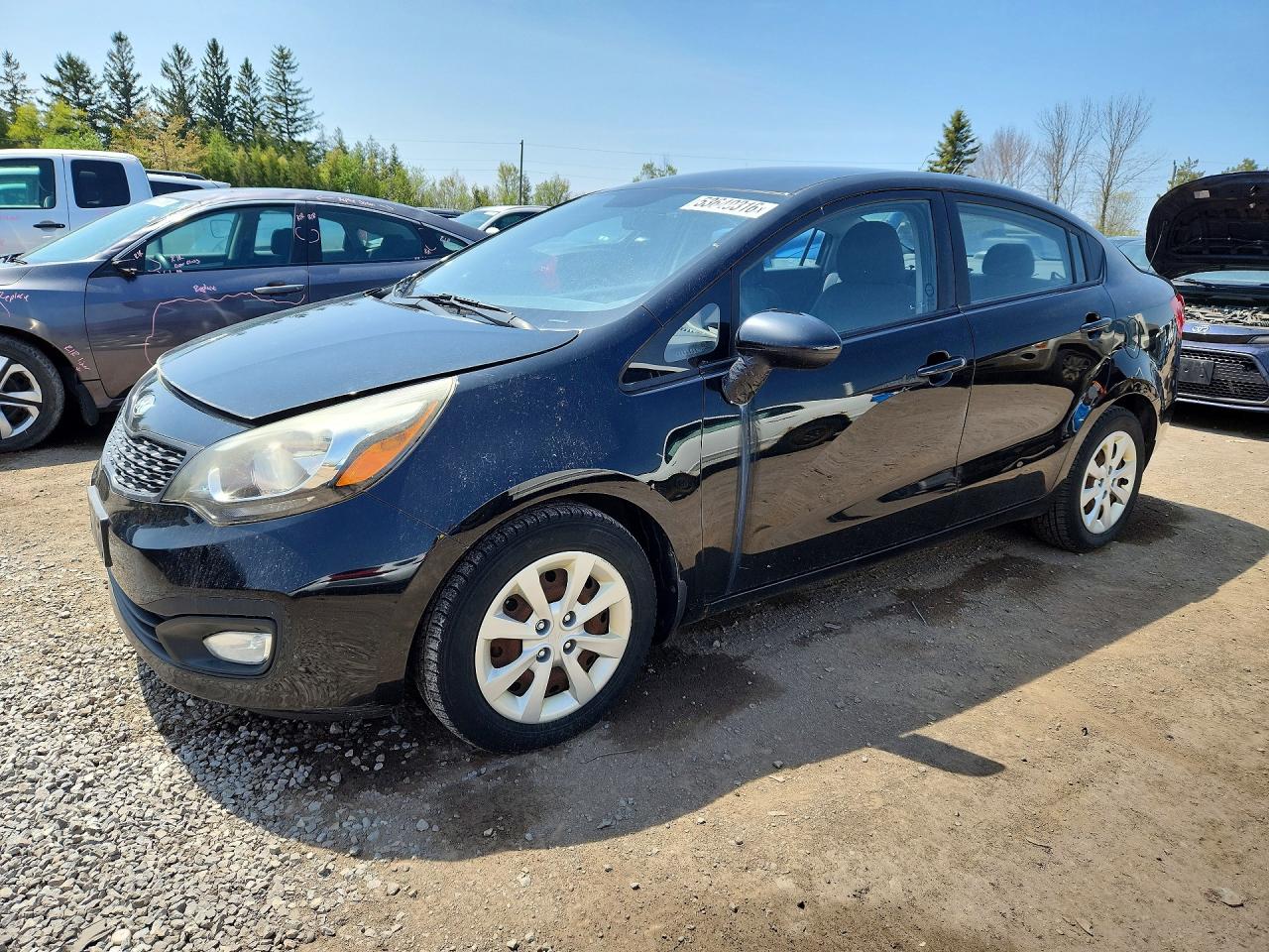 2013 Kia Rio LX, VIN KNADM4A38D6207984 — Minor dents and scratches