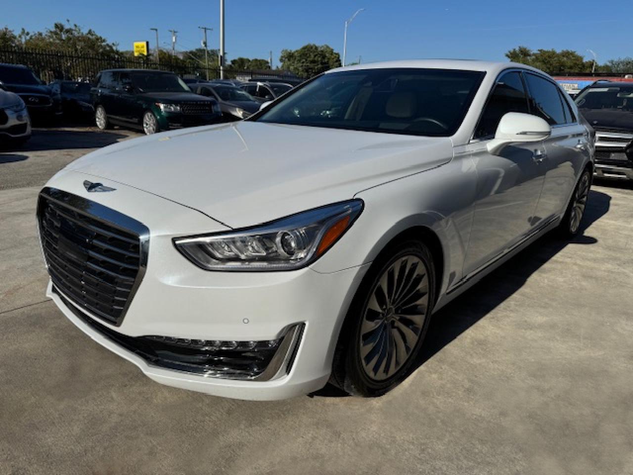 2019 Genesis G90 Ultimate, VIN KMTF54JH1KU054539 — Water / flood
