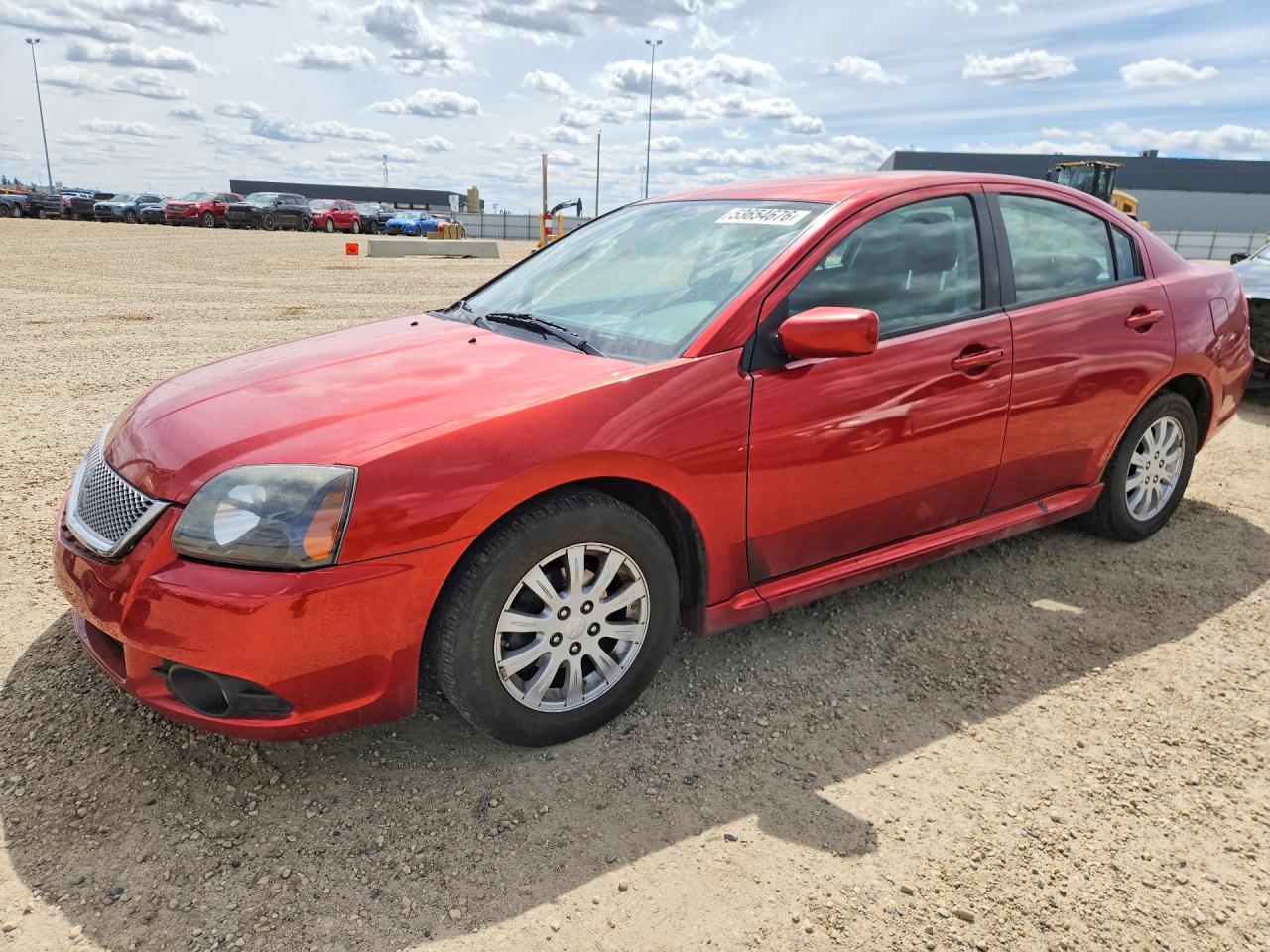 2010 Mitsubishi Galant ES, VIN 4A32B3FF1AE601001 — Front end