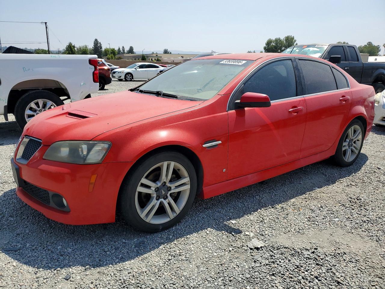 2008 Pontiac G8, VIN 6G2ER57728L117799 — Minor dents and scratches