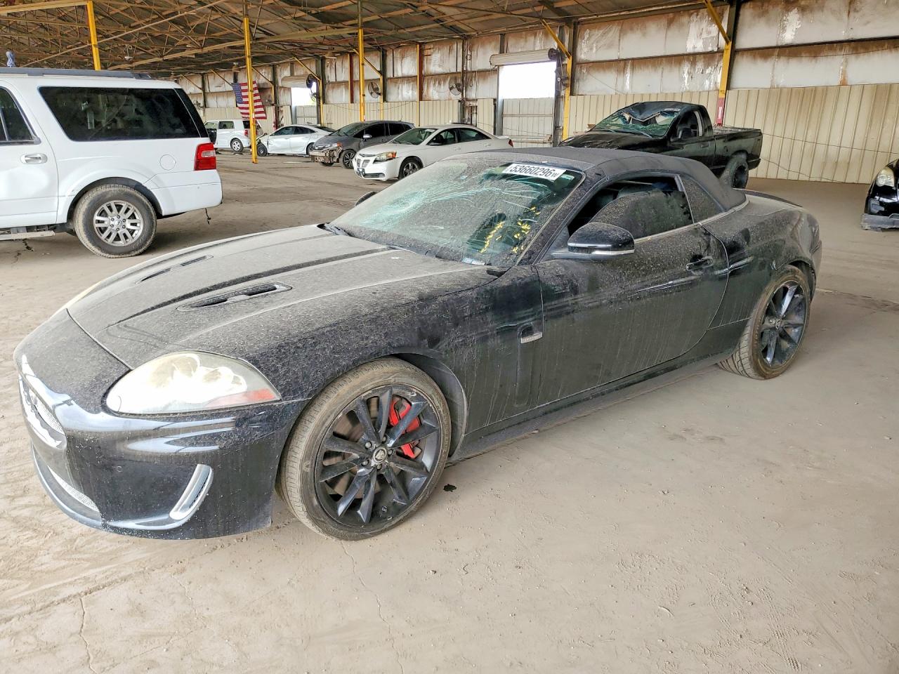 2011 Jaguar XK XKR, VIN SAJWA4EC6BMB39101 — Minor dents and scratches