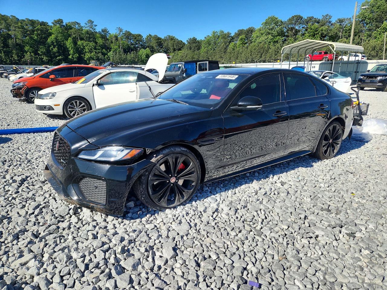 2021 Jaguar XF R-Dynamic SE, VIN SAJBL4GX0MCY88880 — Front end