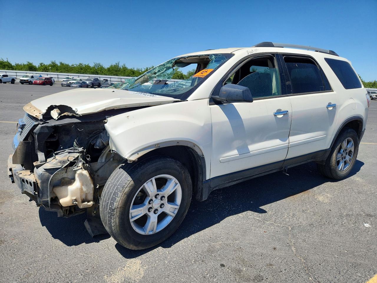 2012 GMC Acadia SL, VIN 1GKKRNED8CJ145555 — Rollover