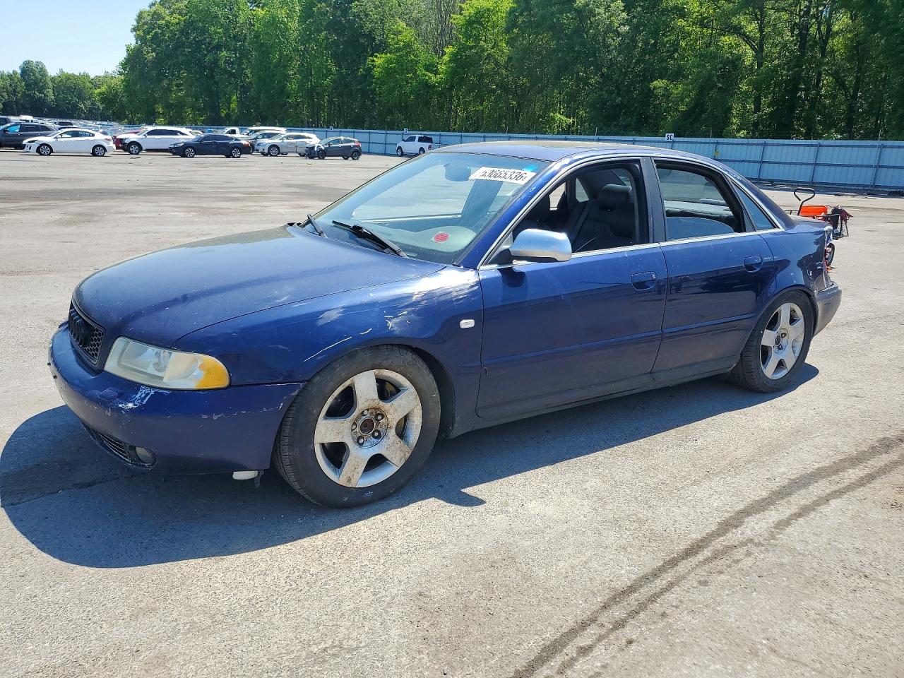 1999 Audi A4, VIN WAUED28D2XA225034 — Зад