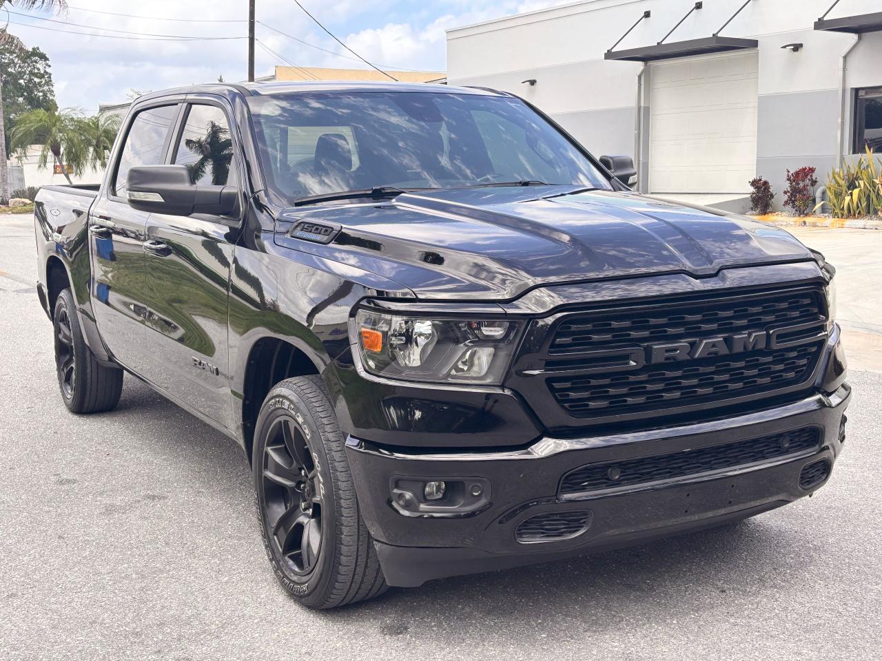 2022 Ram 1500 Big Horn, VIN 1C6RRFFG6NN283316 — Prior damage history