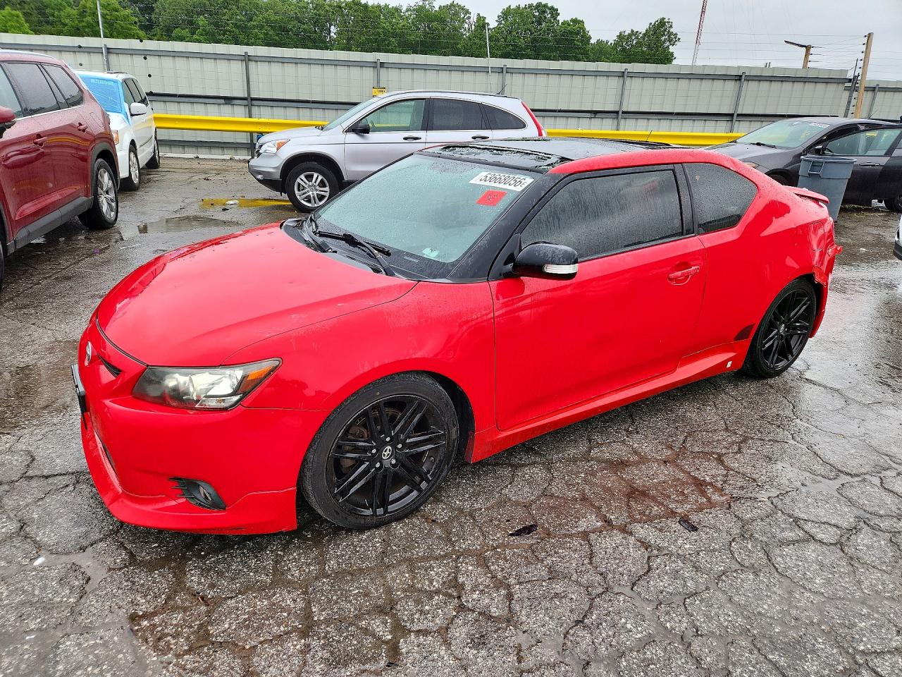 2013 Scion tC, VIN JTKJF5C78D3050165 — Hail