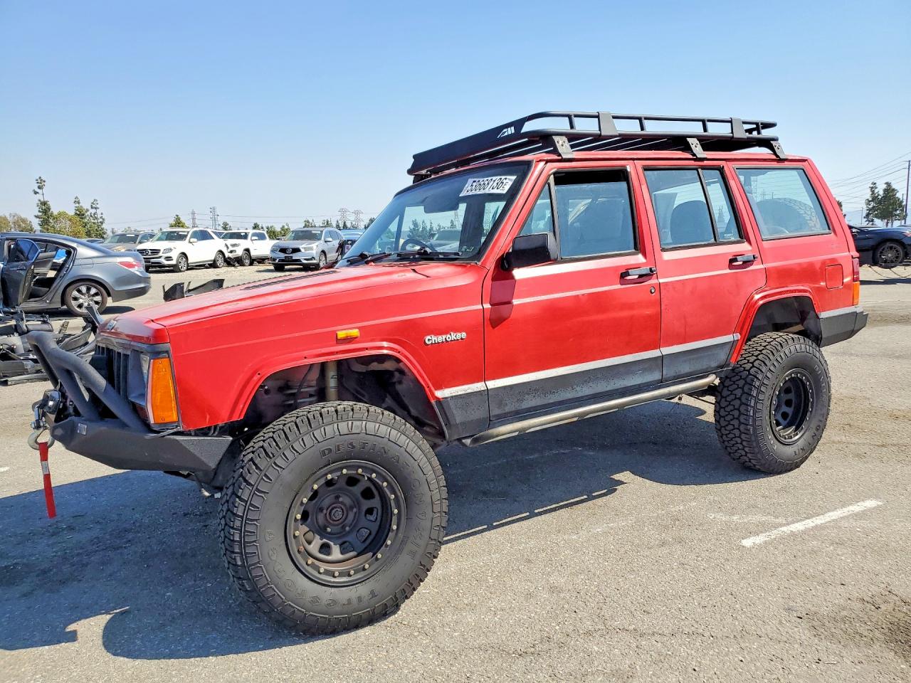 1995 Jeep Cherokee, VIN 1J4FN68S1SL602714 — Перед
