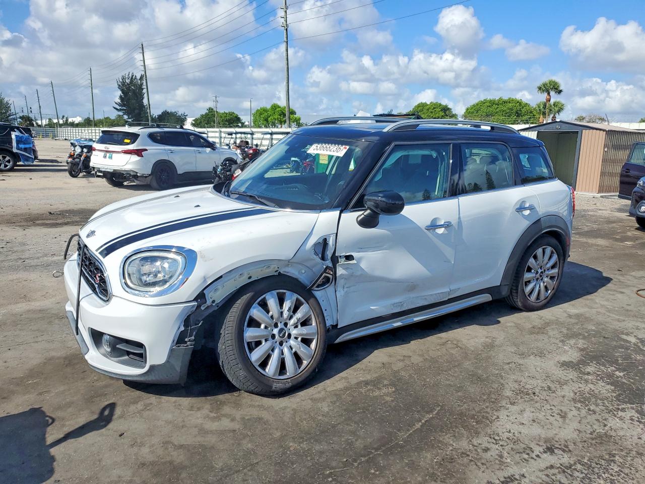 2020 MINI Countryman Cooper S, VIN WMZYW7C07L3L26337 — Undercarriage