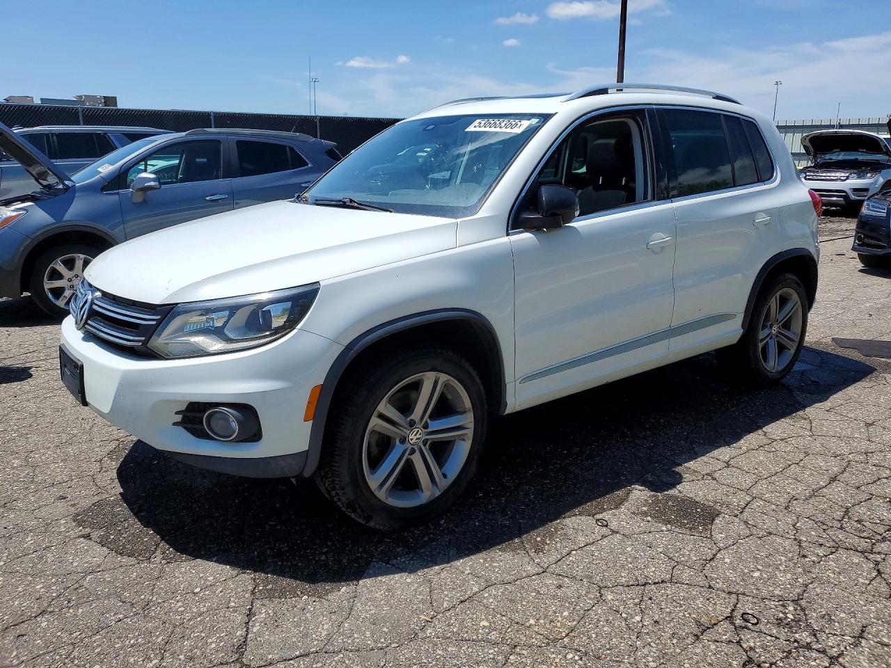 2017 Volkswagen Tiguan Sport, VIN WVGUV7AX6HW507206 — Water / flood