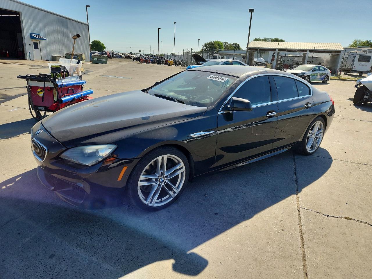 2013 BMW 6 Series 640i, VIN WBA6A0C57DDZ03711 — Front end