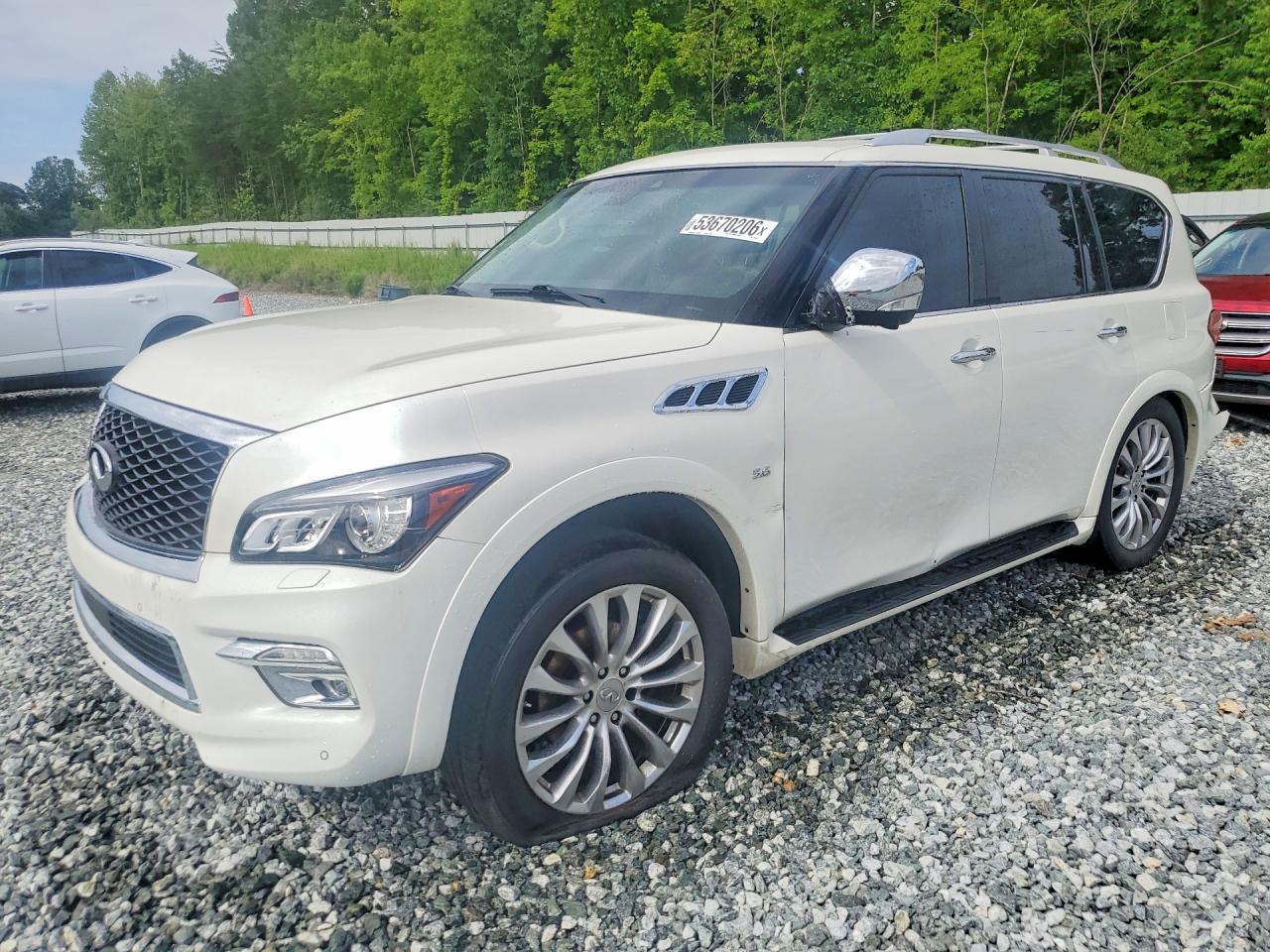 2017 Infiniti QX80, VIN JN8AZ2NE6H9153780 — Normal wear