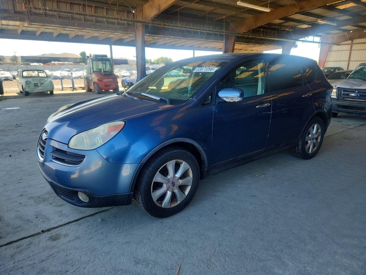 2007 Subaru Tribeca Limited, VIN 4S4WX85D474407866 — Мелкие вмятины и царапины