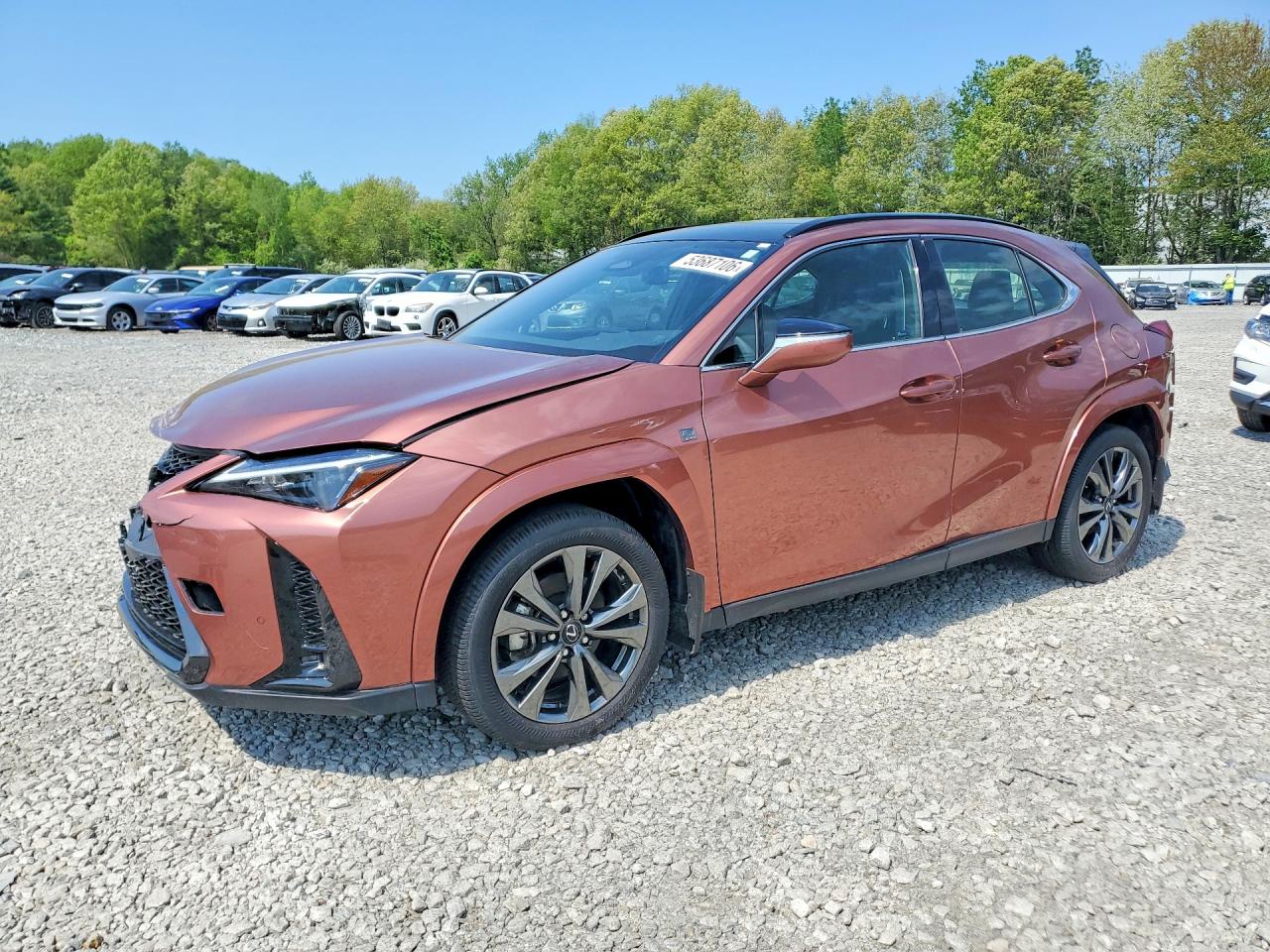 2025 Lexus UX 300h Premium, VIN JTHUCJDH6S2009399 — Перед