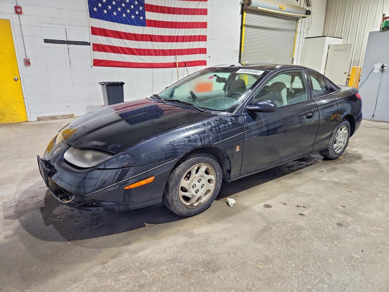 2001 Saturn SC, VIN 1G8ZN12881Z240969 — Rear end
