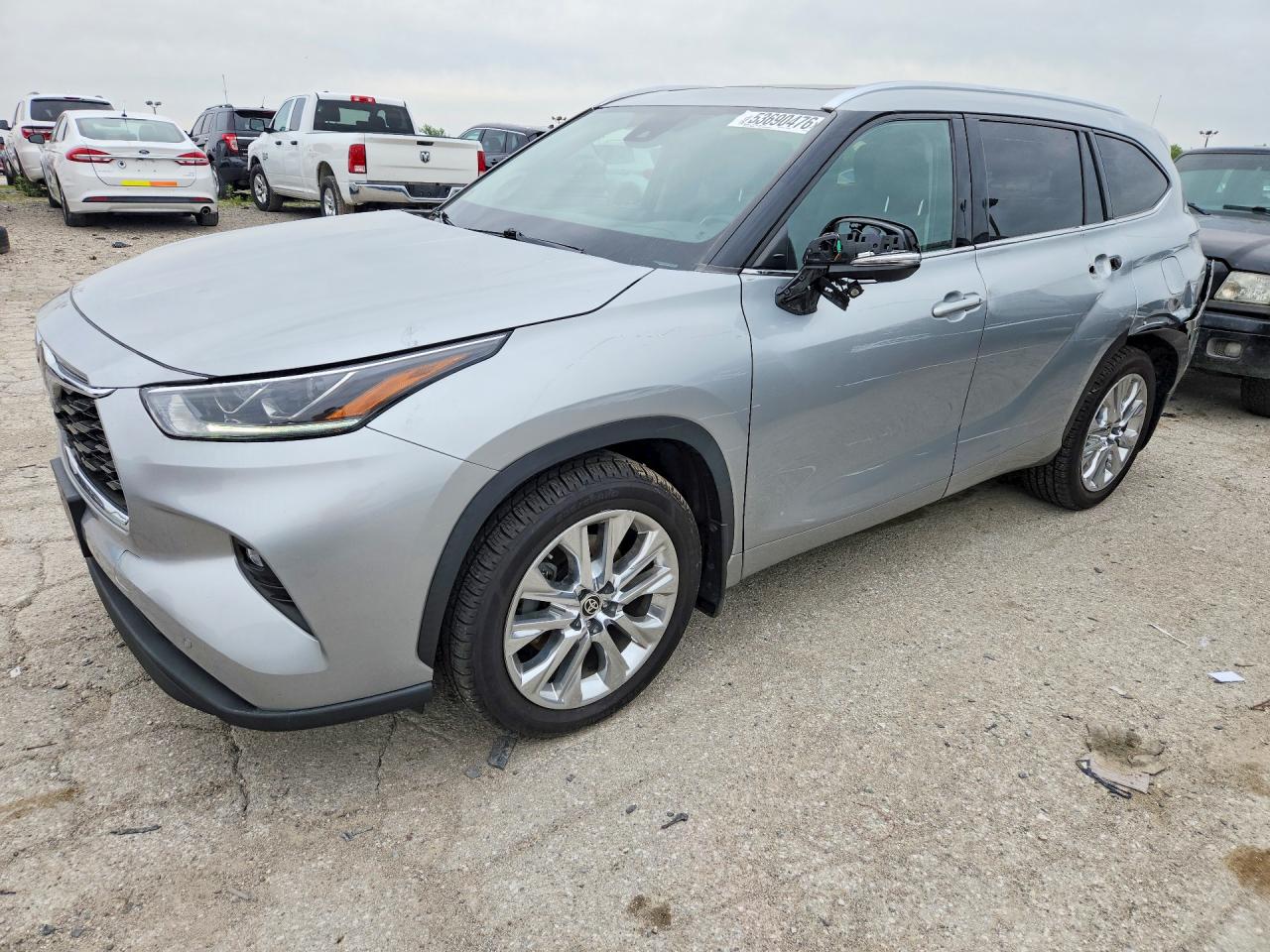 2020 Toyota Highlander Limited, VIN 5TDDZRBH3LS055610 — Зад