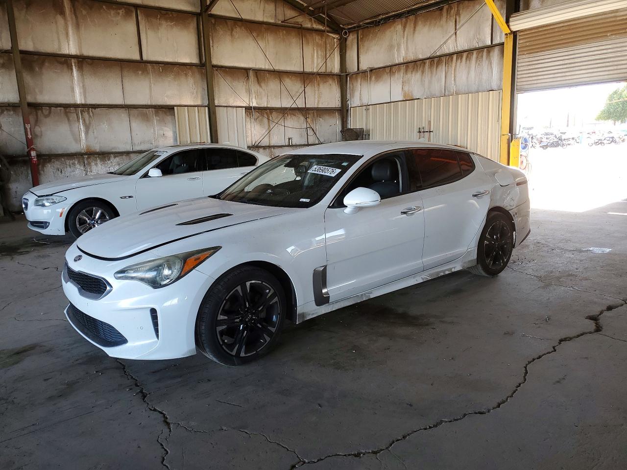 2019 Kia Stinger, VIN KNAE15LA9K6049327 — Зад