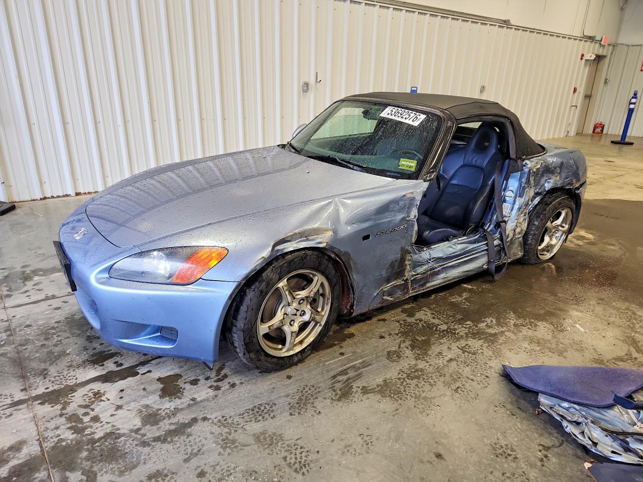 2002 Honda S2000, VIN JHMAP11472T002562 — Side