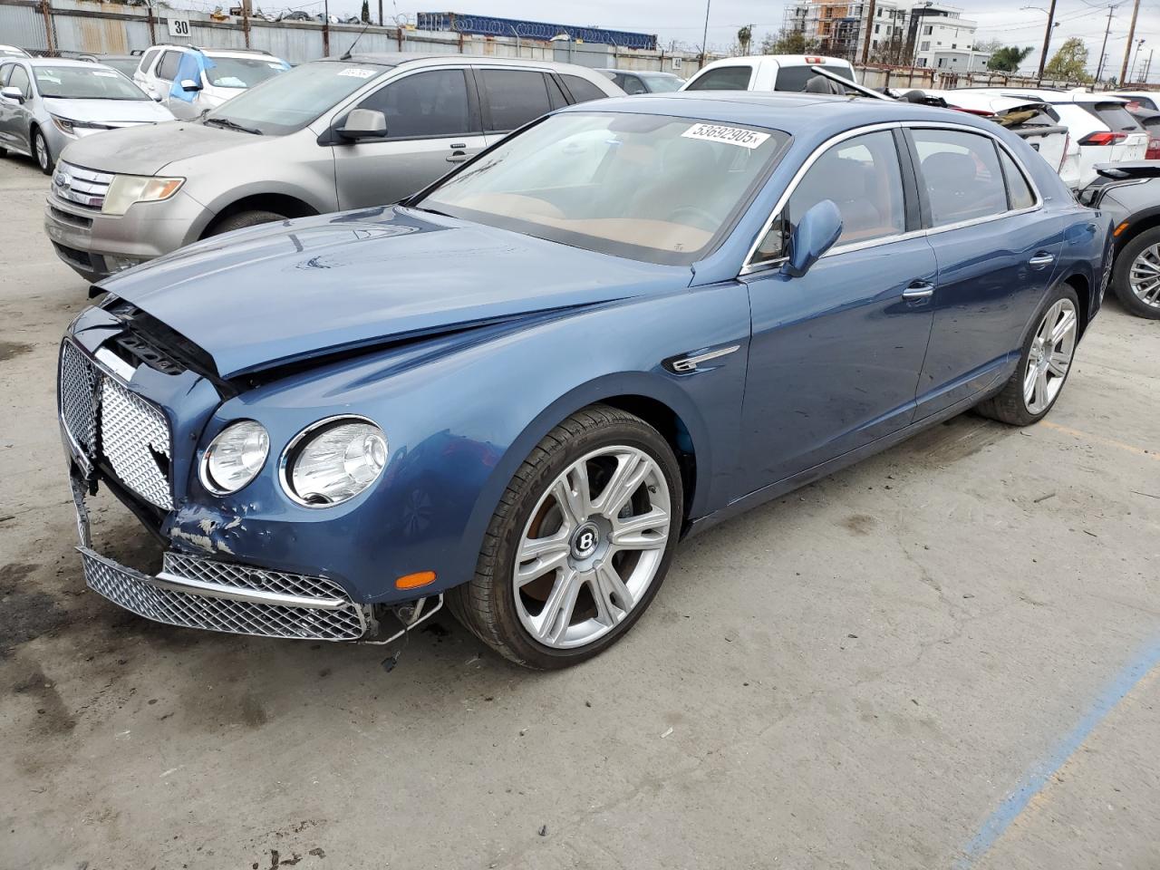 2014 Bentley Flying Spur, VIN SCBEC9ZA7EC088678 — Front end