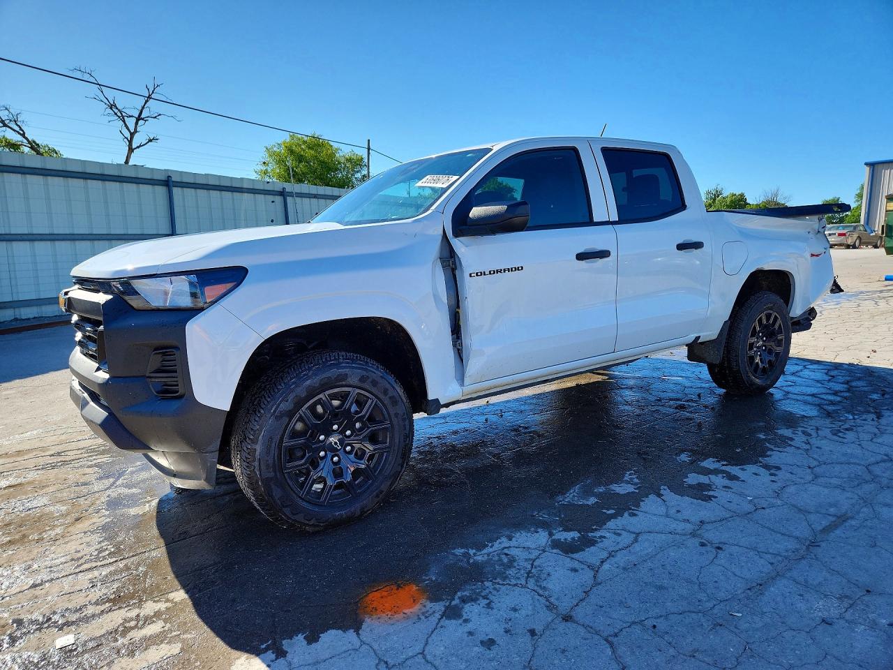2025 Chevrolet Colorado 4WD Work Truck, VIN 1GCPTBEK0S1139568 — Rear end
