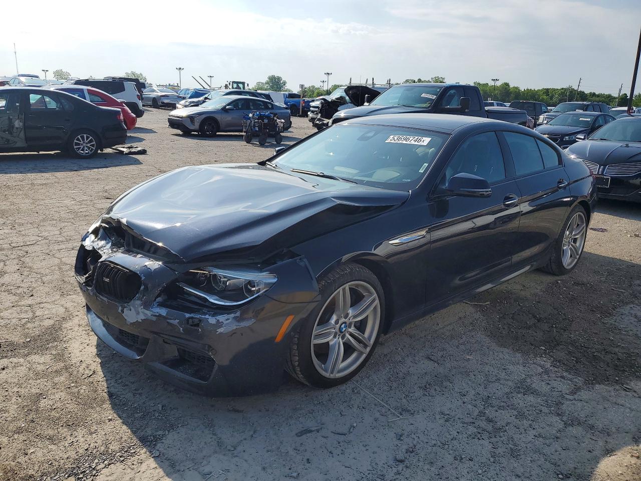 2017 BMW 6 Series 650i xDrive, VIN WBA6D6C51HG388283 — Front end