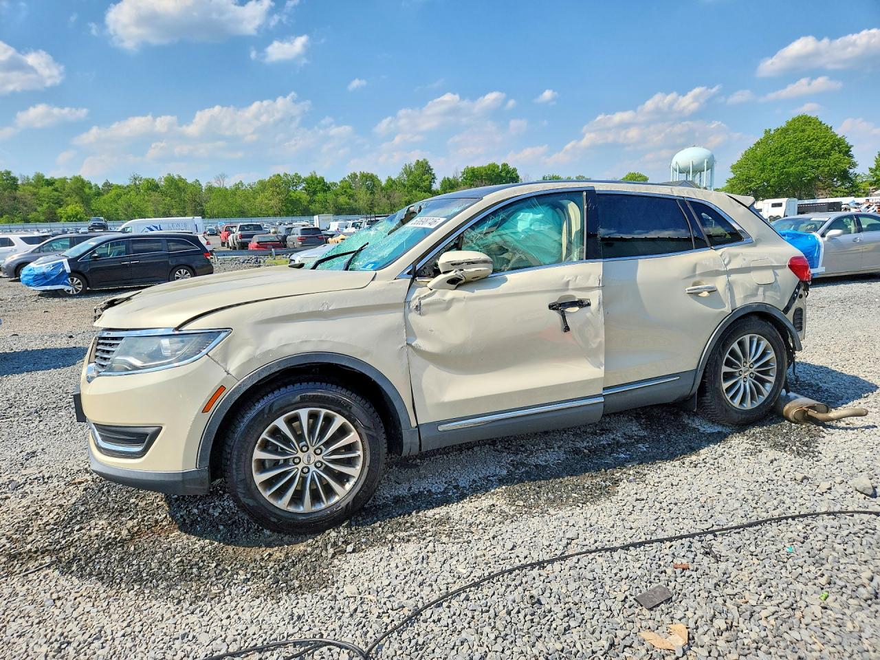 2016 Lincoln MKX Select, VIN 2LMTJ6KR6GBL27360 — Rollover