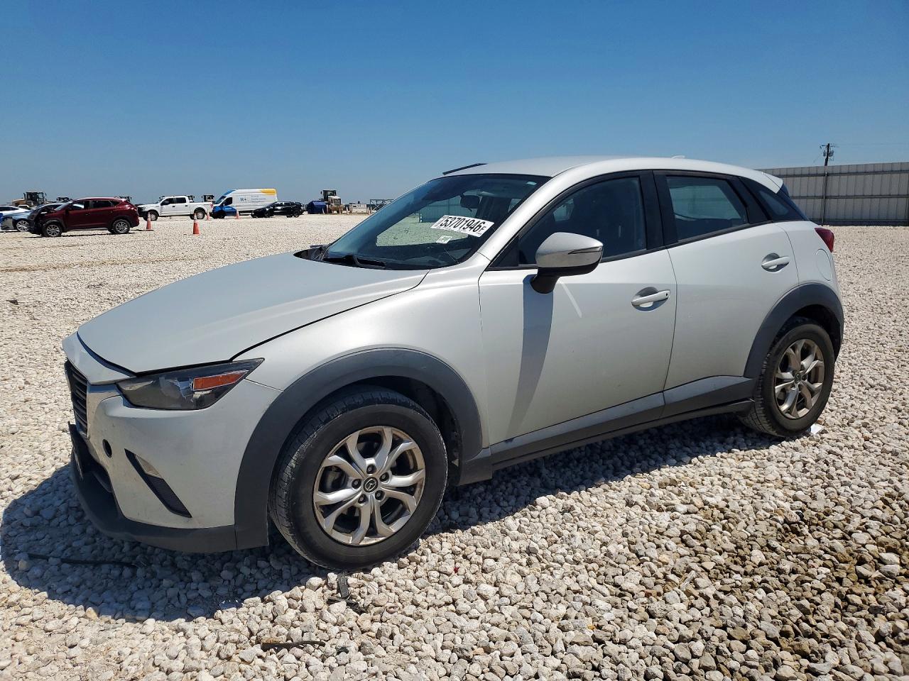 2019 Mazda CX-3 Sport, VIN JM1DKDB70K1450306 — Undercarriage