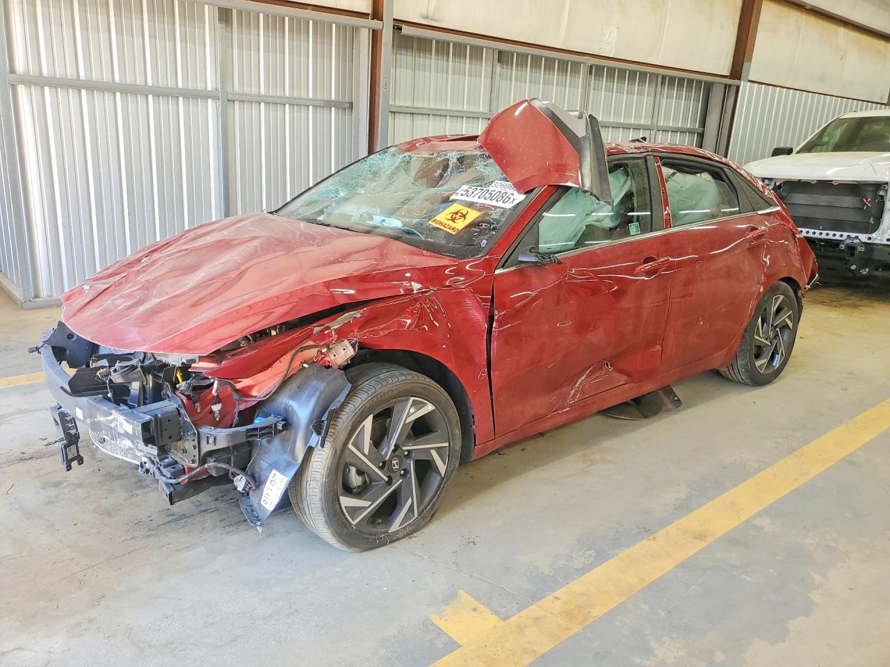 2025 Hyundai Elantra Limited, VIN KMHLP4DG1SU872184 — Rollover